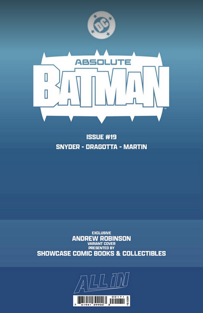 Absolute Batman #19 - Variant 1st Print - Andrew Robinson