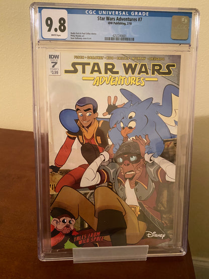 Star Wars Adventures #7  CGC 9.8